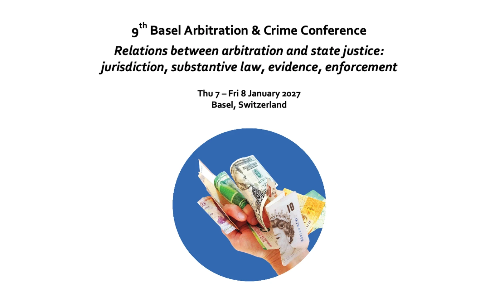 9th Basel Arbitration & Crime Conference