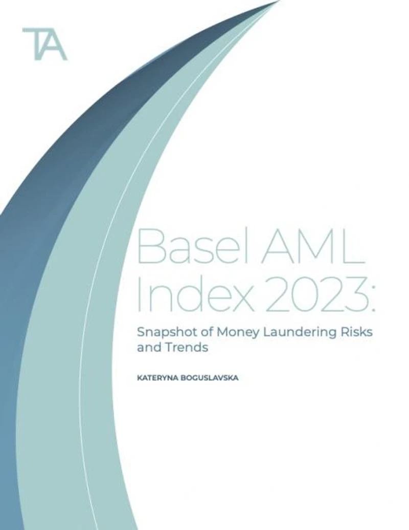 Basel AML Index 2023: Snapshot of money laundering risks and trends (The Academy Bulletin) cover