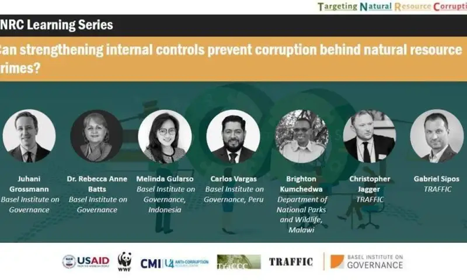 Can strengthening internal controls prevent corruption behind natural resource crimes?
