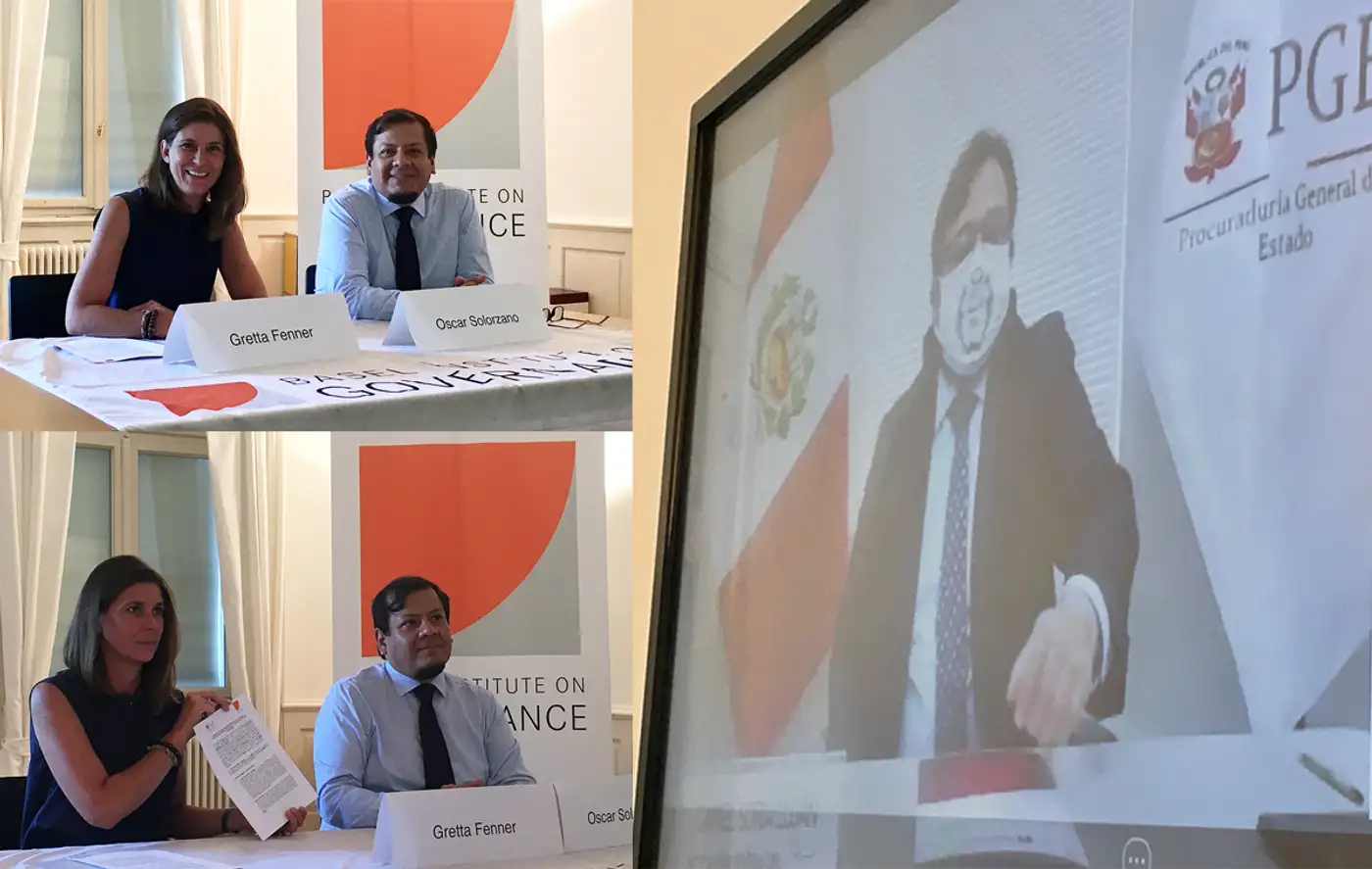 New agreement with Peru’s Special Public Prosecutor’s Office brings fresh firepower to efforts to recover stolen assets