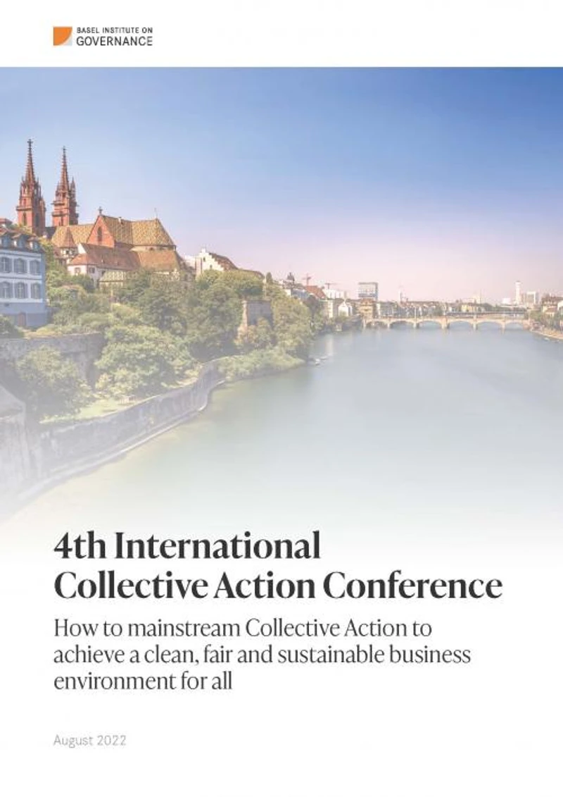4th International Collective Action Conference: How to mainstream Collective Action to achieve a clean, fair and sustainable business environment for all cover