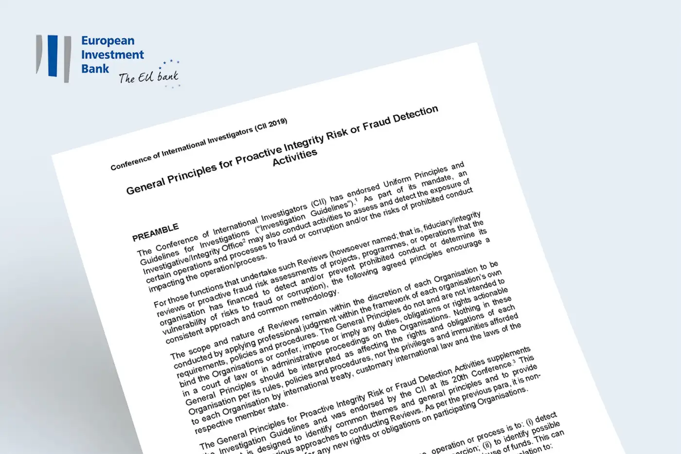 A fast way to identify fraud risks and vulnerabilities: Proactive Integrity Reviews  