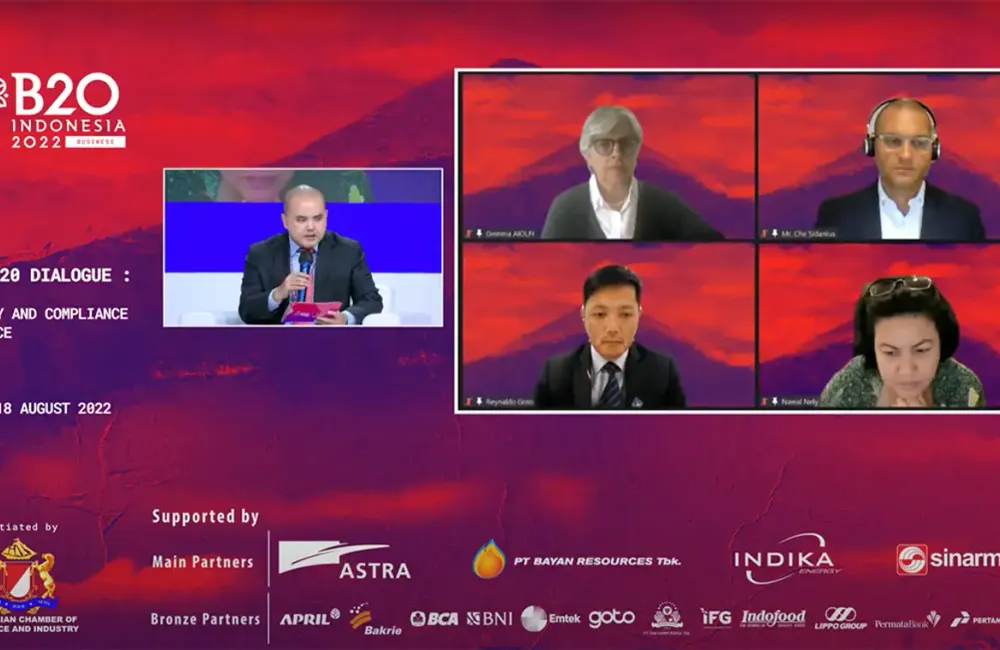 Improving B20–G20 engagement – insights from the Indonesian B20–G20 dialogue on Integrity and Compliance 