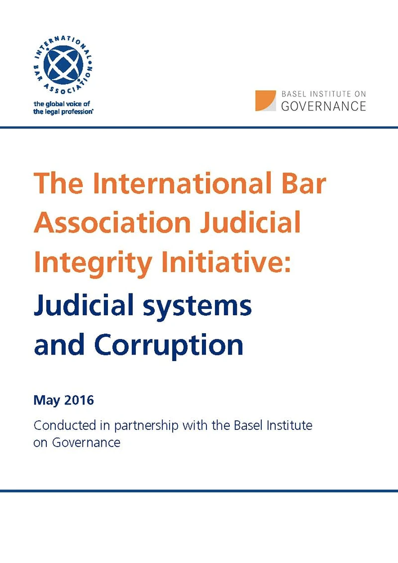 Judicial systems and corruption cover