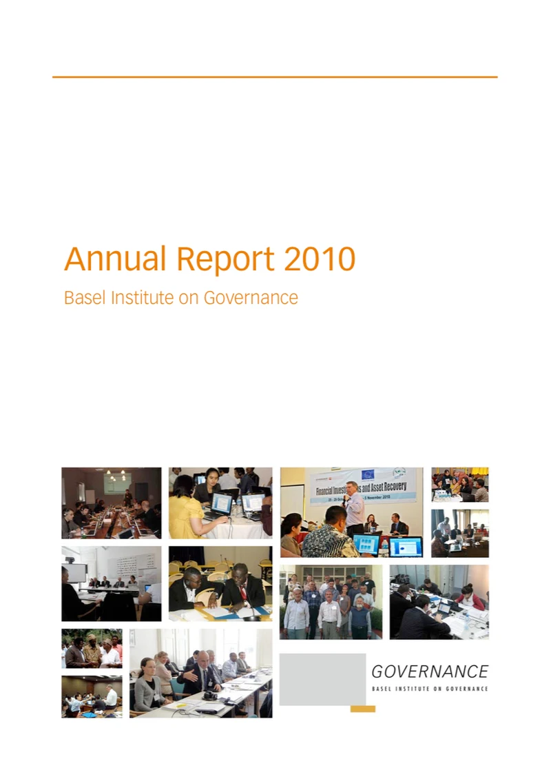 Annual Report 2010 cover
