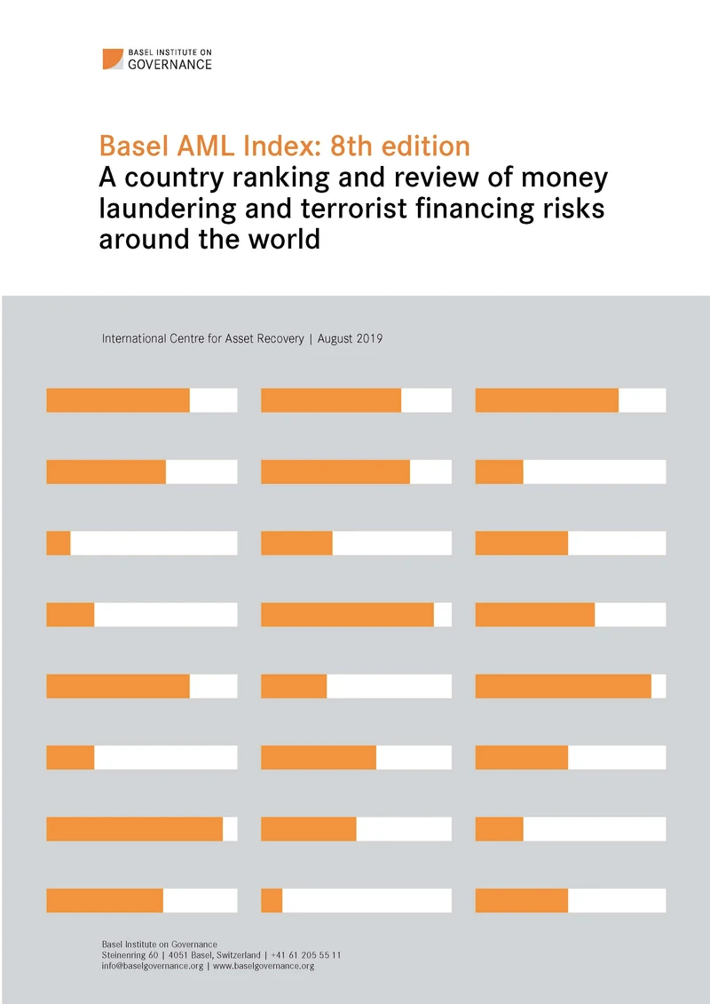 Basel AML Index 2019 cover