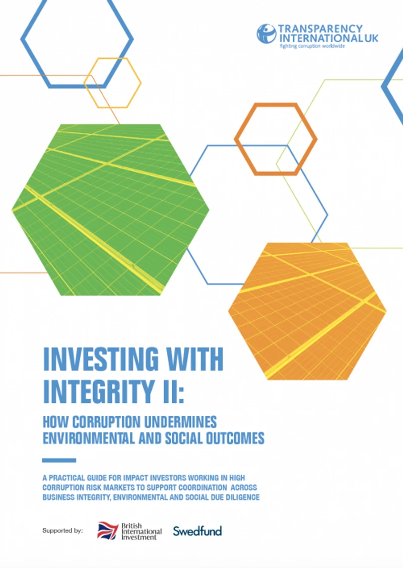 Investing With Integrity II: How Corruption Undermines Environmental And Social Outcomes cover