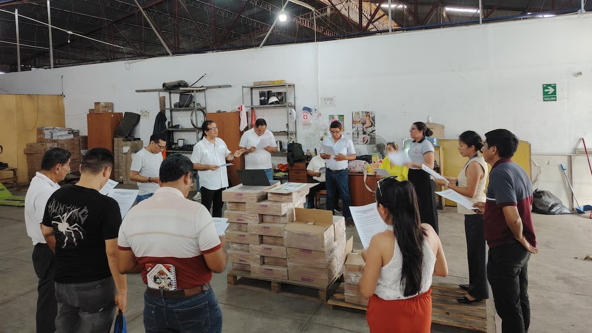How better warehousing keeps classrooms supplied in Peru