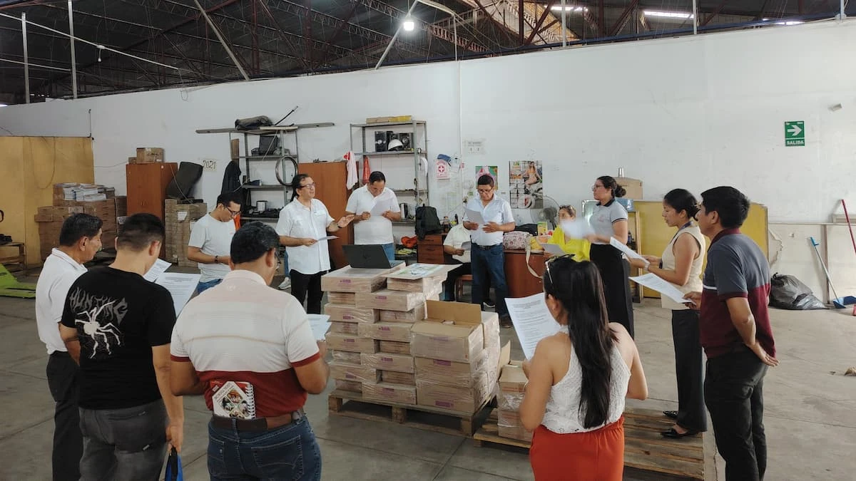 How better warehousing keeps classrooms supplied in Peru