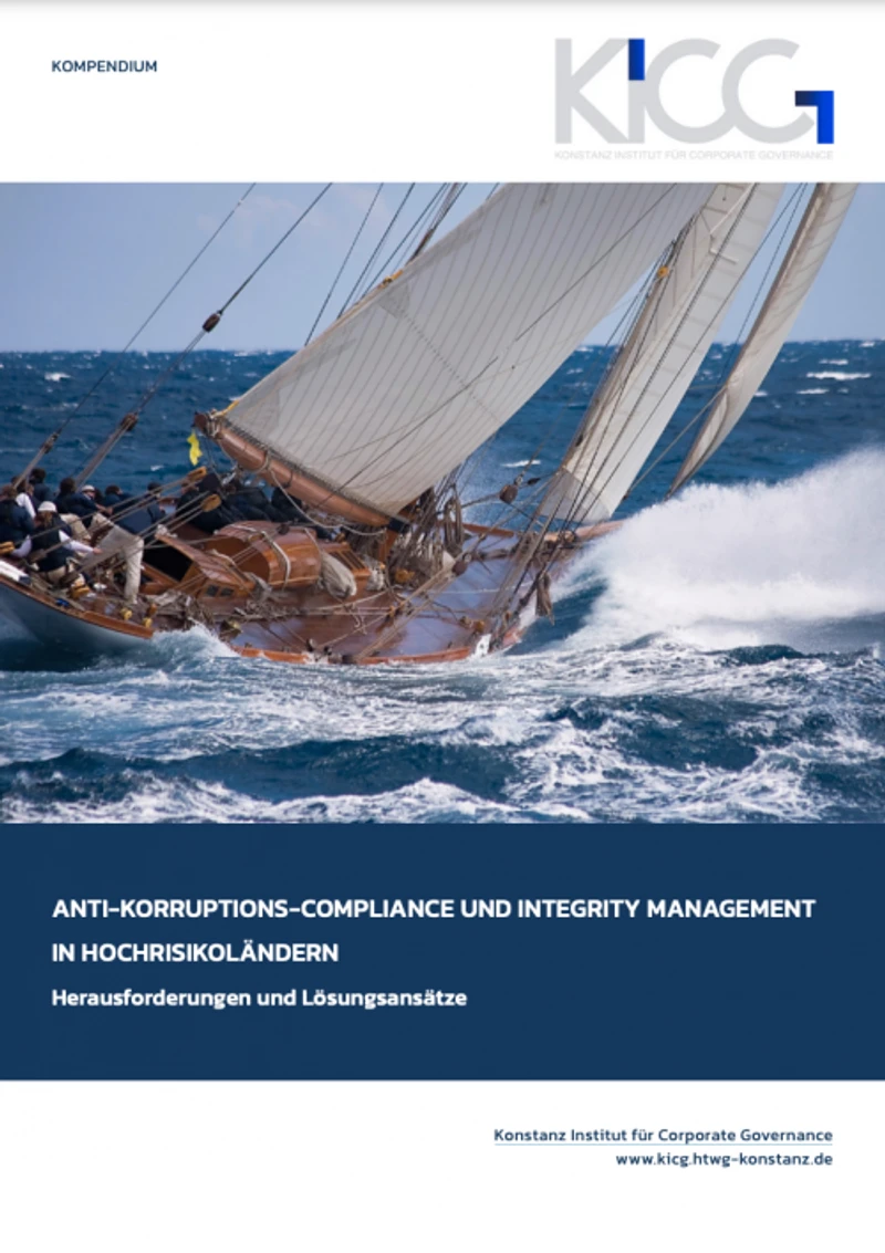 Anti-Korruptions-Compliance und Integrity Management in Hochrisikoländern - Herausforderungen und Lösungsansätze cover