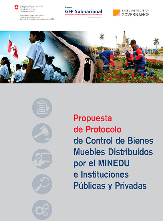 Propuesta de protocolo de control de bienes muebles distribuidos por el MINEDU e instituciones públicas y privadas