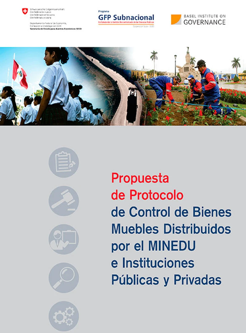 Propuesta de protocolo de control de bienes muebles distribuidos por el MINEDU e instituciones públicas y privadas cover