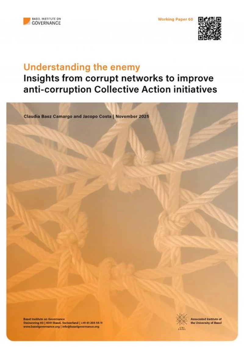 Working Paper 60: Understanding the enemy: Insights from corrupt networks to improve anti-corruption Collective Action initiatives cover