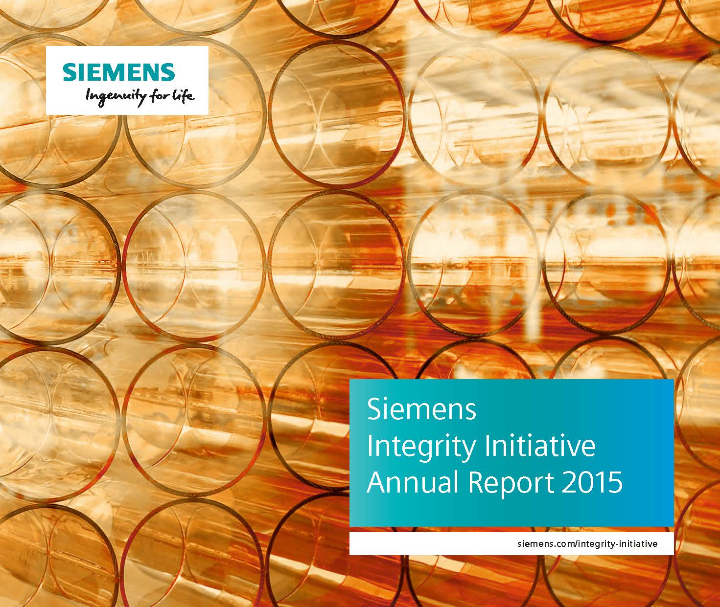 Siemens Integrity Initiative Annual Report 2015