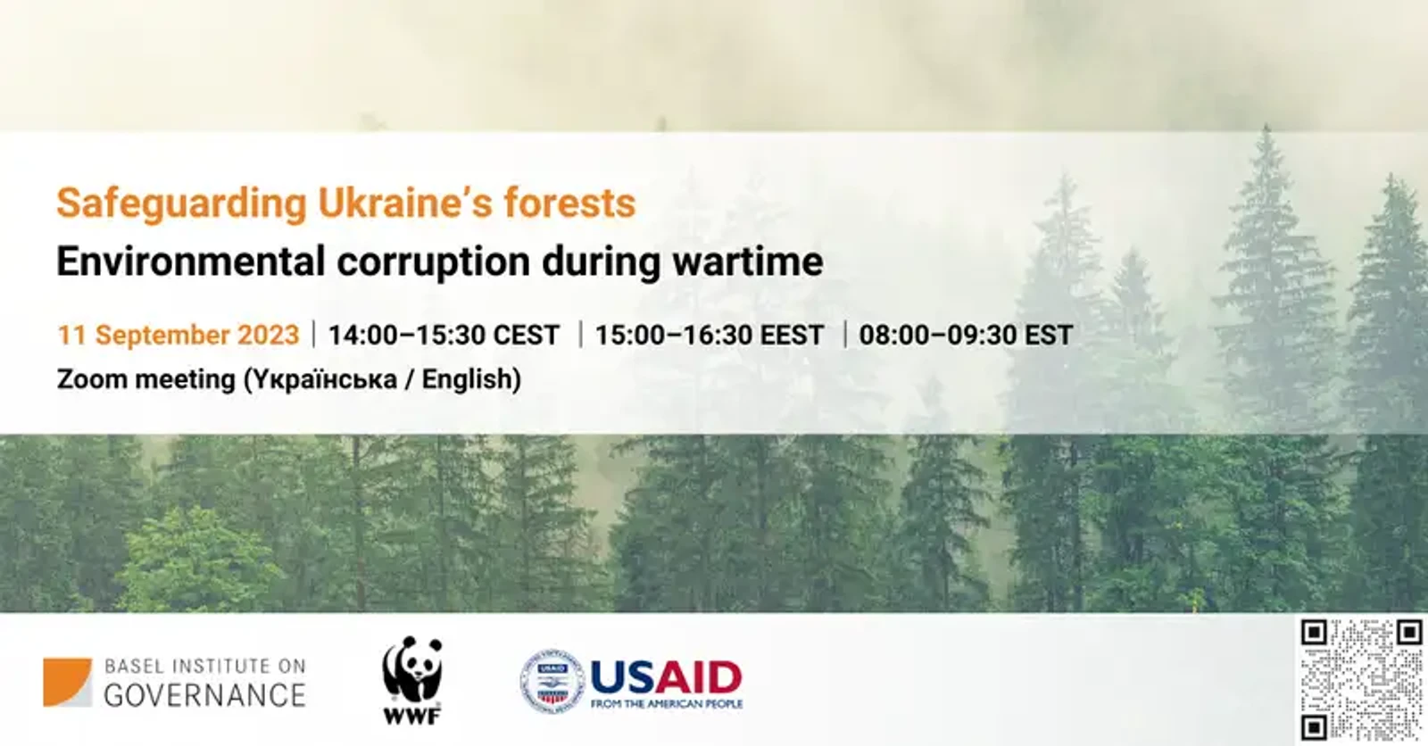 Safeguarding Ukraine’s forests: Environmental corruption during wartime | Захист українських лісів – корупція у сфері довкілля під час війни