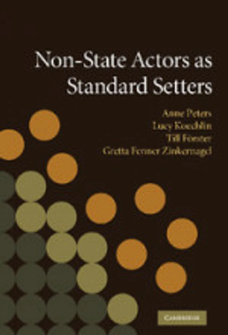 Non-State Actors as Standard Setters cover