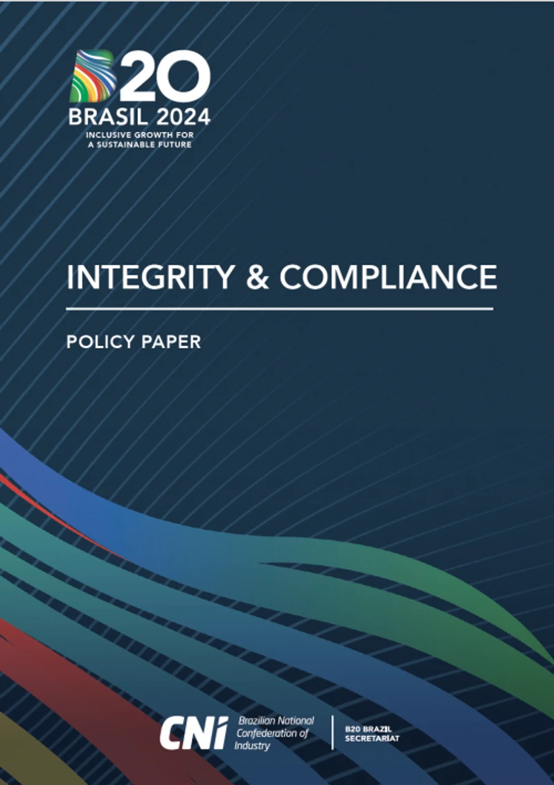 B20 Brazil 2024 Integrity and Compliance Task Force: Policy Paper cover
