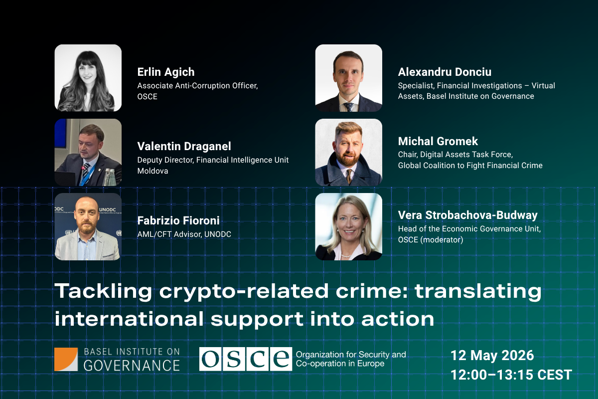 Tackling crypto-related crime: translating international support into action