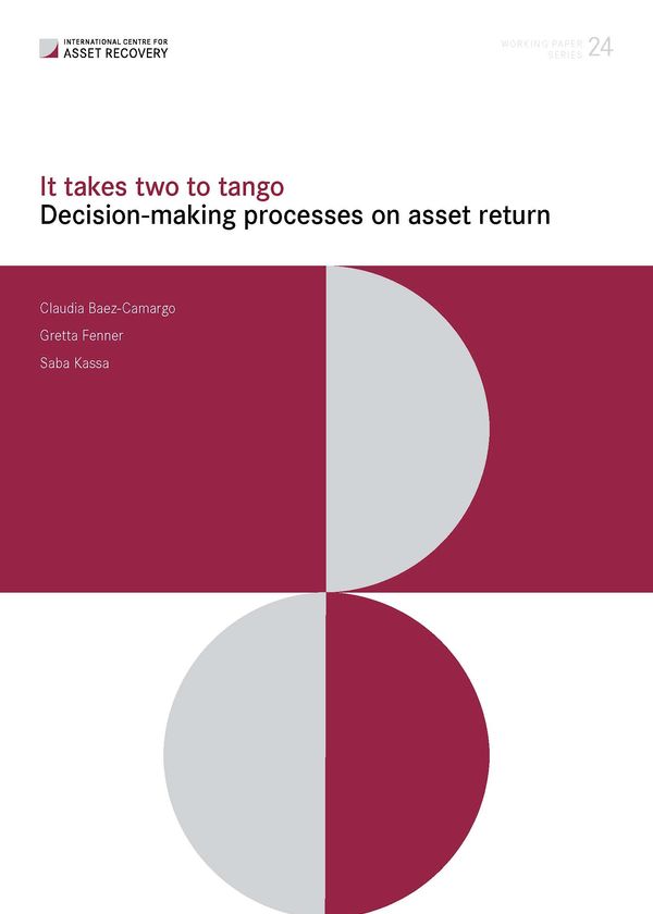Working Paper 24: It takes two to tango. Decision-making processes on asset return