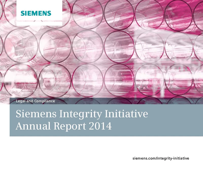 Siemens Integrity Initiative Annual Report 2014 cover