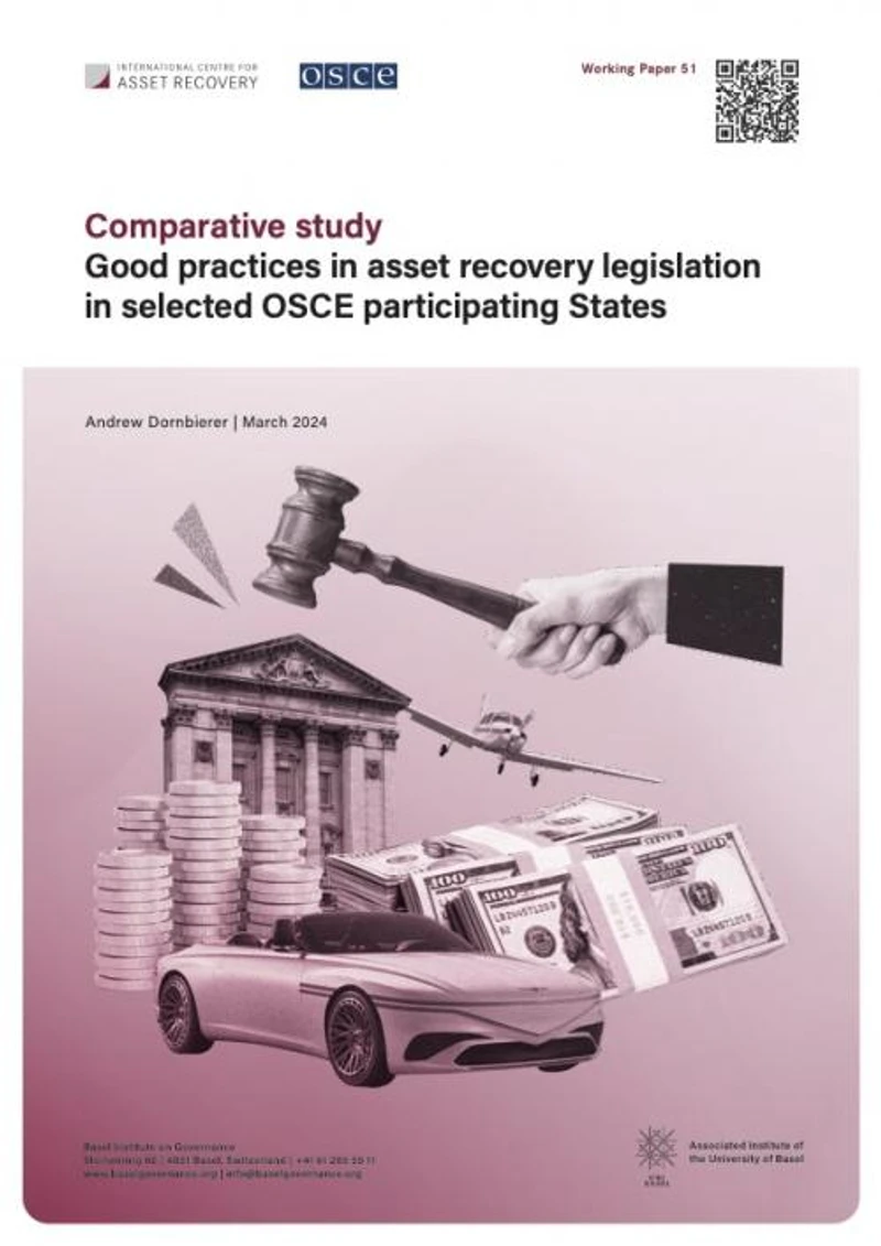 Working Paper 51: Good practices in asset recovery legislation in selected OSCE participating States cover