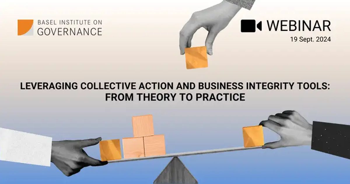 Event - Leveraging Collective Action and business integrity tools: From ...