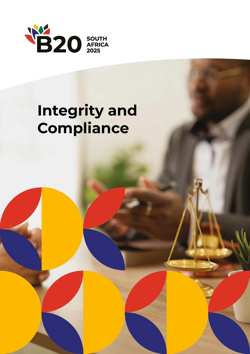 B20 South Africa 2025 Integrity and Compliance Task Force Paper cover