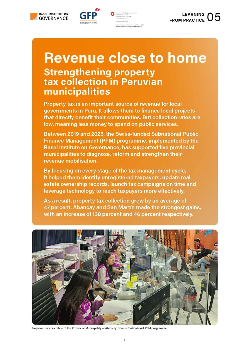 Revenue close to home cover