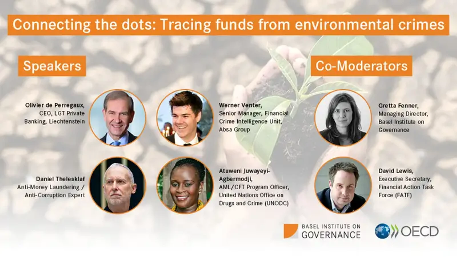 Tracing funds from environmental crimes – a Corrupting the Environment event