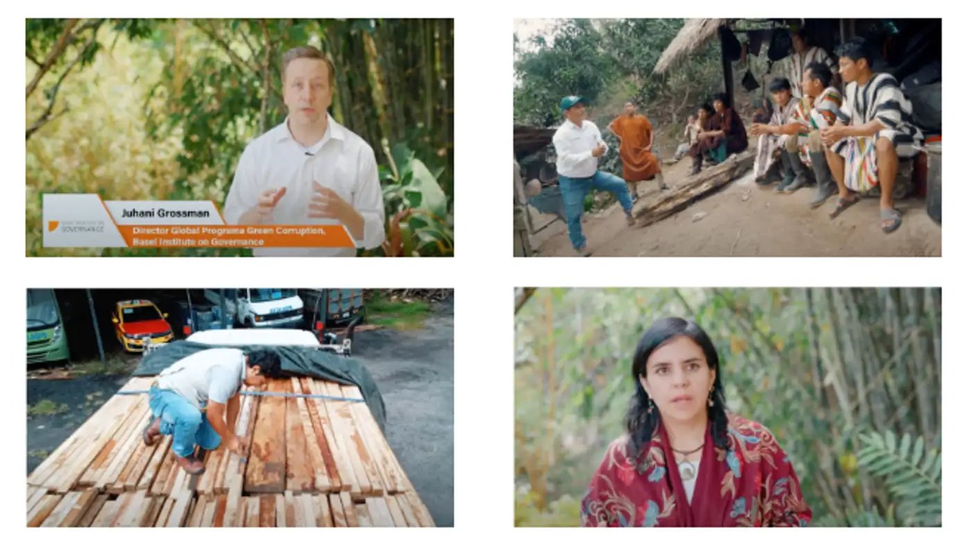 Protecting forests through corruption prevention: videos on promising initiatives in Bolivia, Ecuador and  Peru