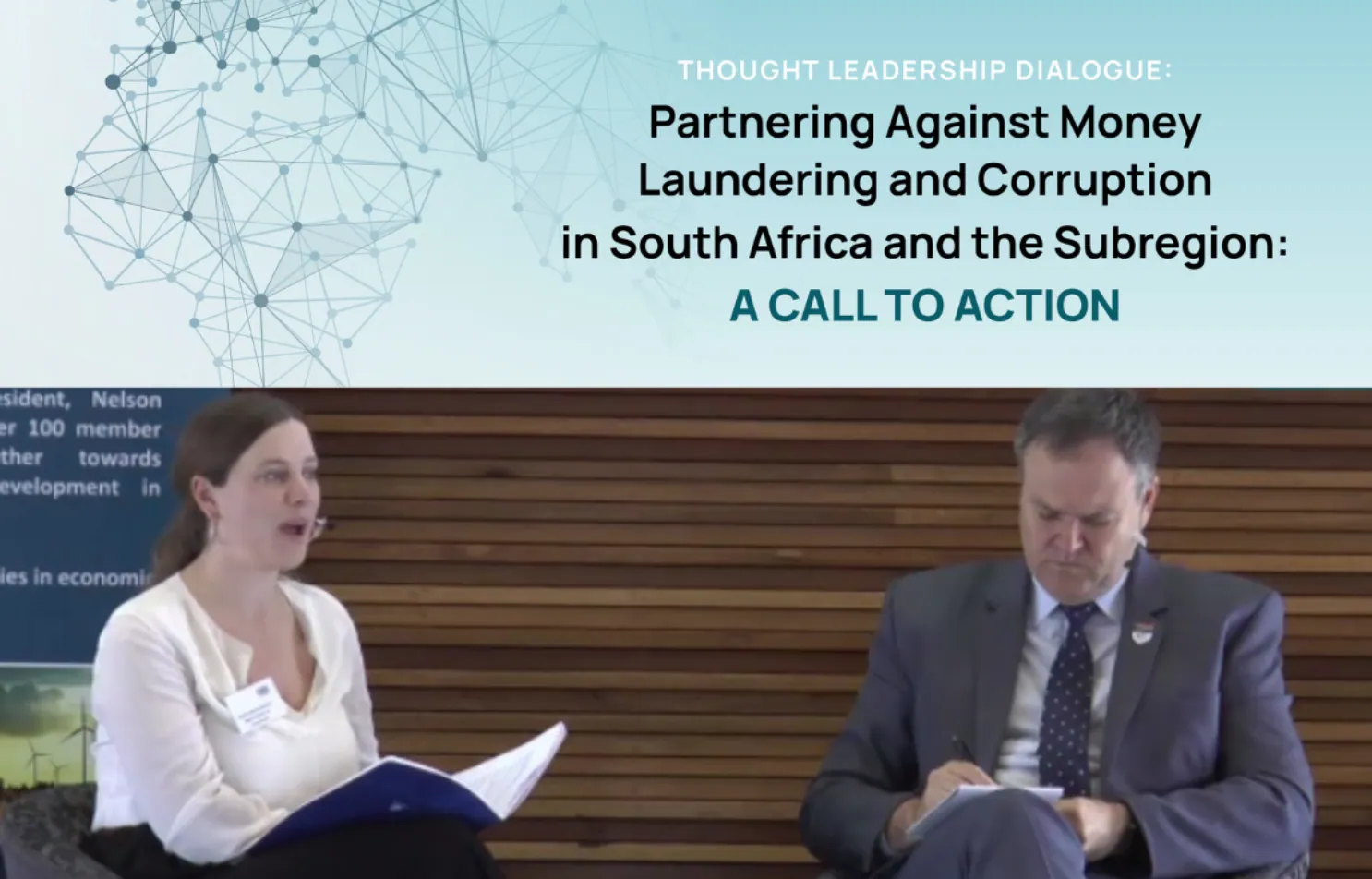 Partnering against money laundering and corruption in South Africa and the subregion