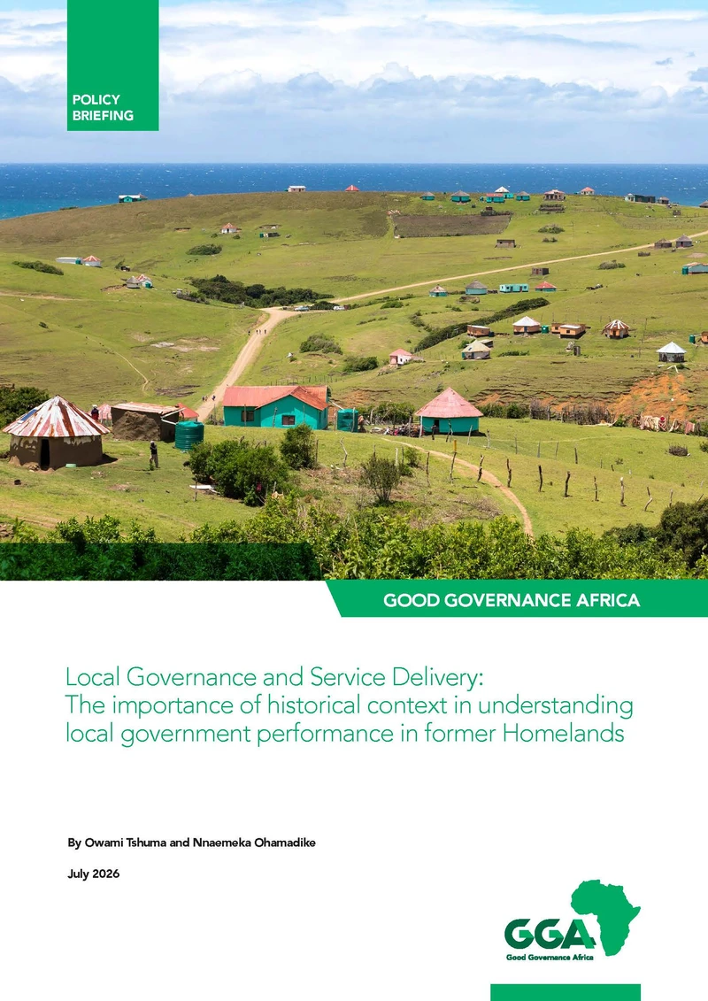 Policy Briefing: Local Governance and Service Delivery cover