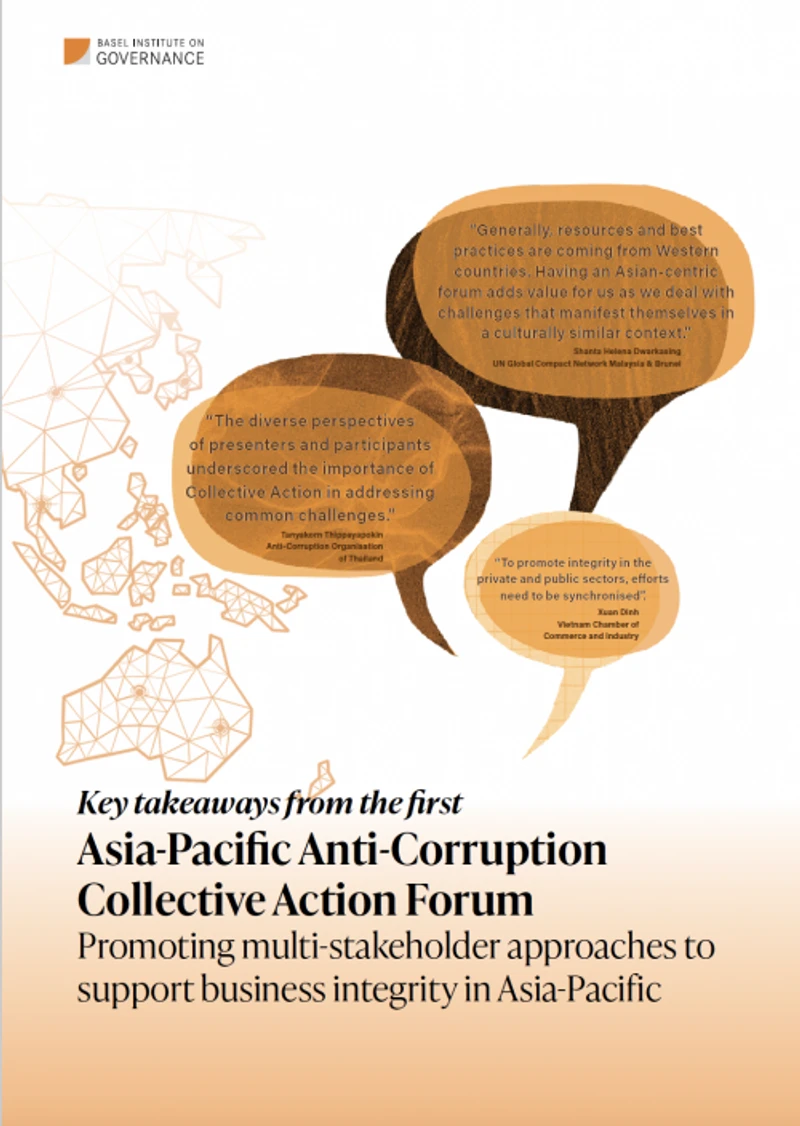 Key takeaways from the 2023 Asia-Pacific Anti-Corruption Collective Action Forum cover