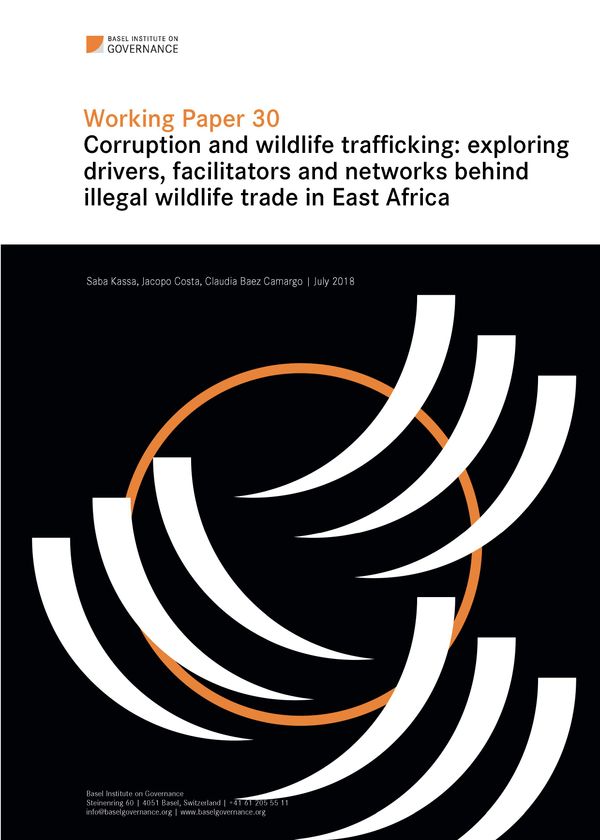 Working Paper 30: Corruption and wildlife trafficking: exploring drivers, facilitators and networks behind illegal wildlife trade in East Africa