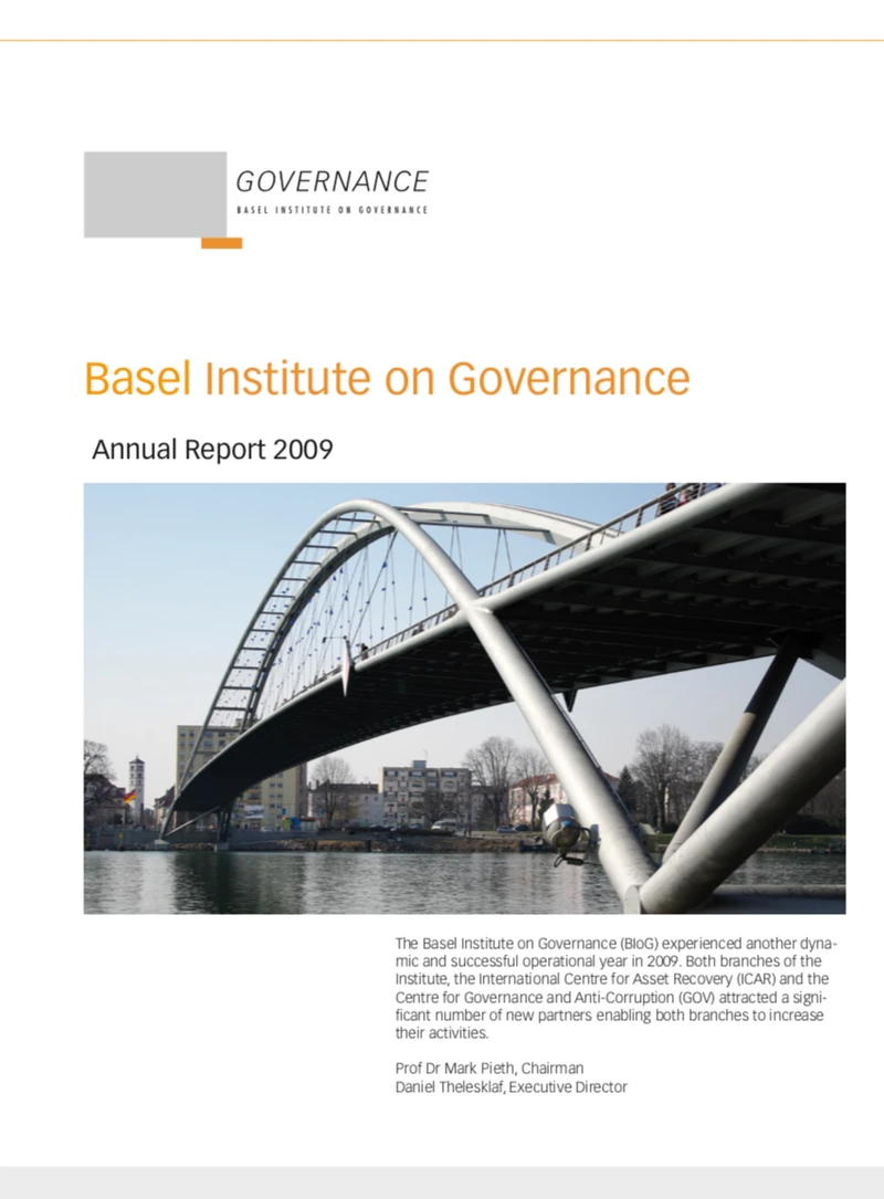 Annual Report 2009 cover