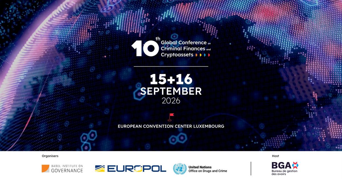 Global Conference on Criminal Finances and Cryptoassets logo
