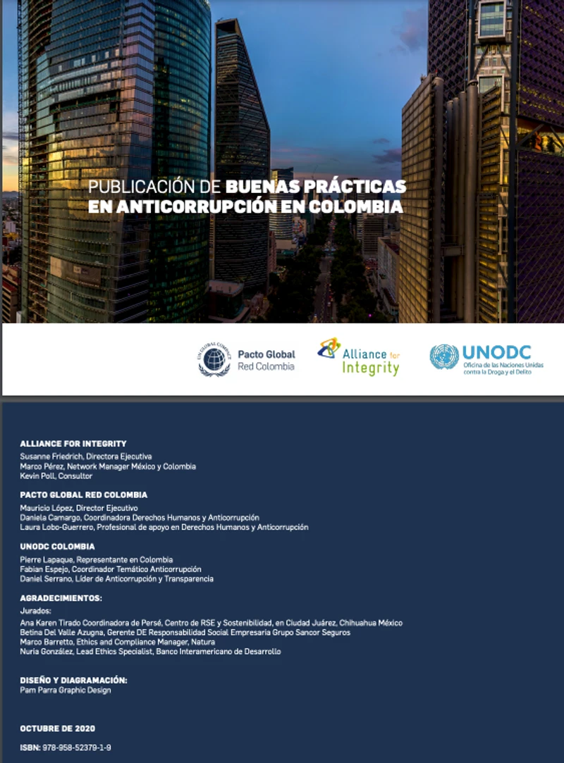 Publicación de buenas prácticas en anticorrupción en Colombia cover