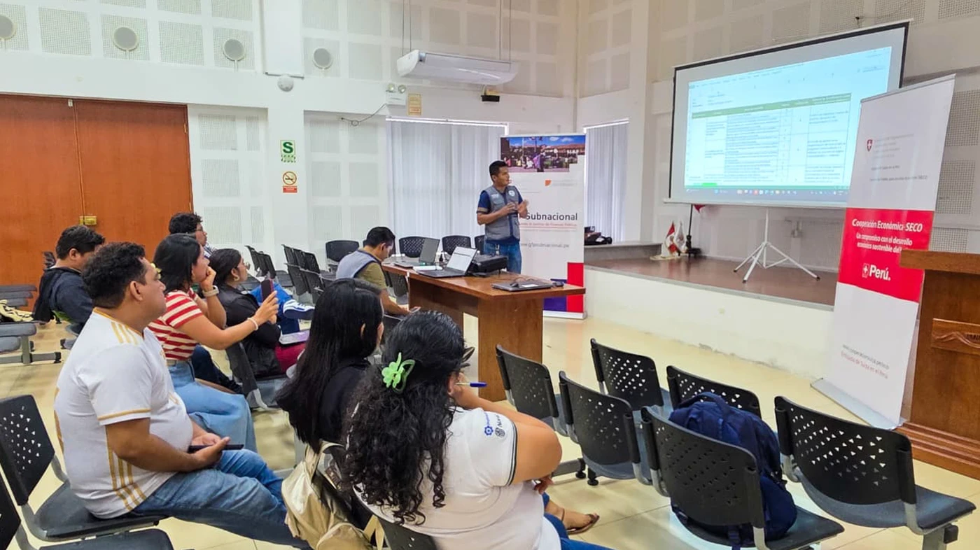 Training led by the Subnational Public Financial Management programme. 