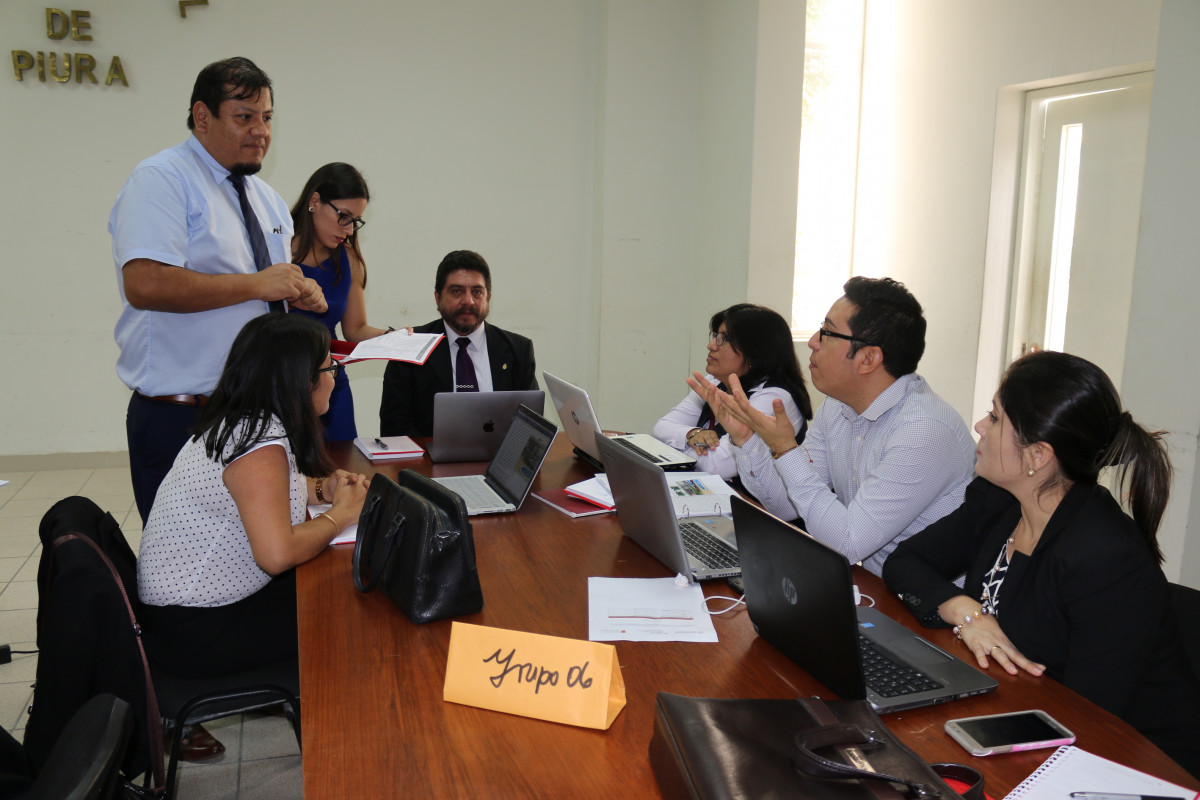 Training session with the Peruvian judiciary