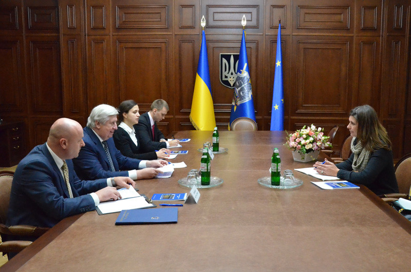 Gretta Fenner meets with Ukraine prosecutor general