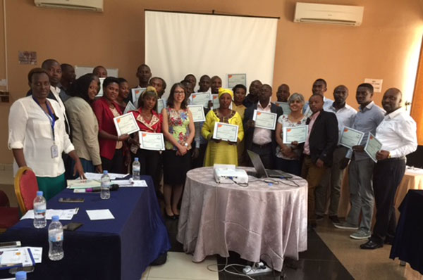 Training workshop, Rwanda 2017