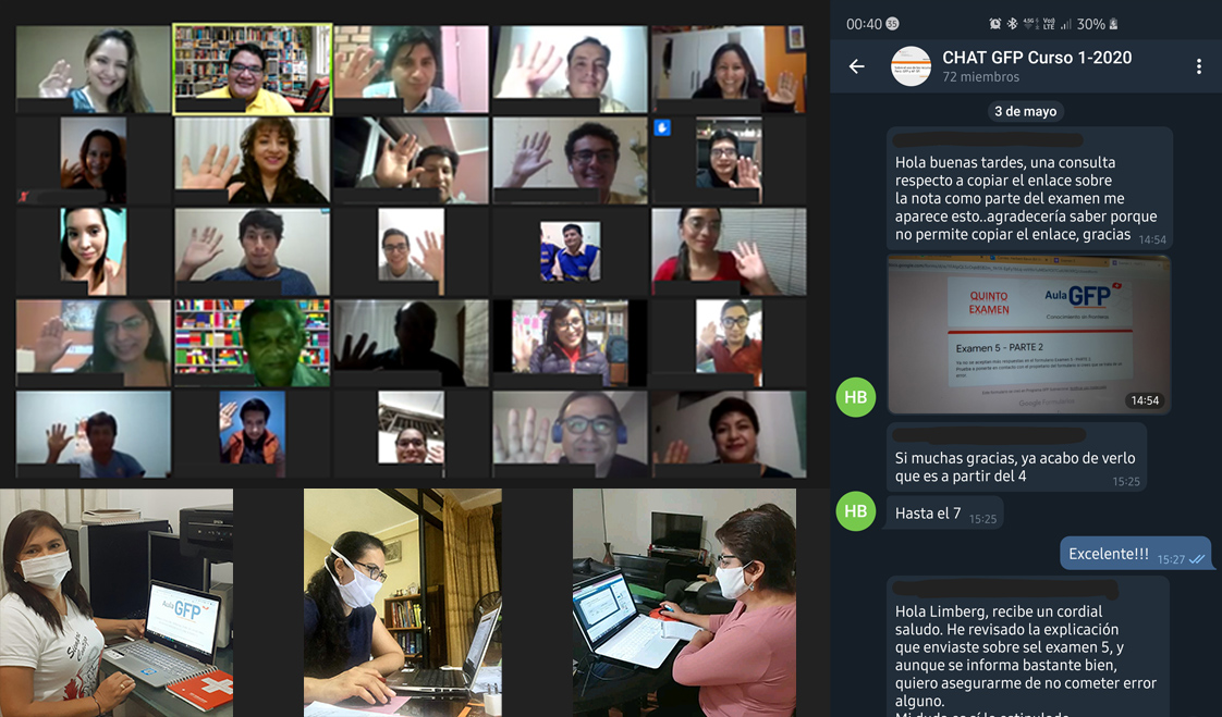 Virtual course in Peru
