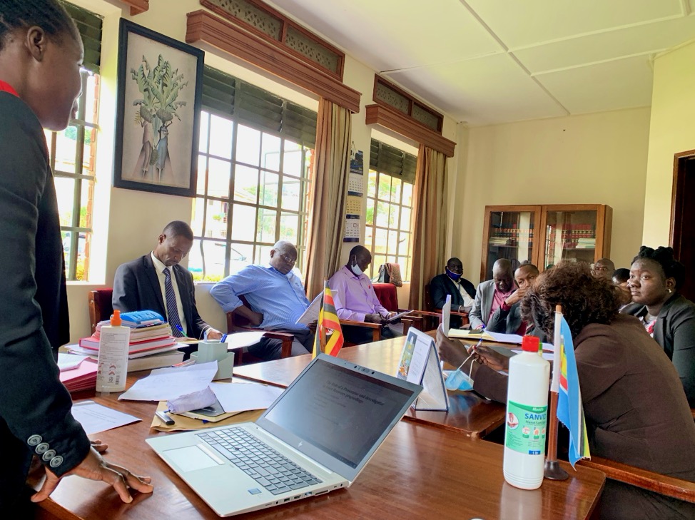 Prosecutors and police detectives attending the training at the Gulu Regional office on the 9/07/20