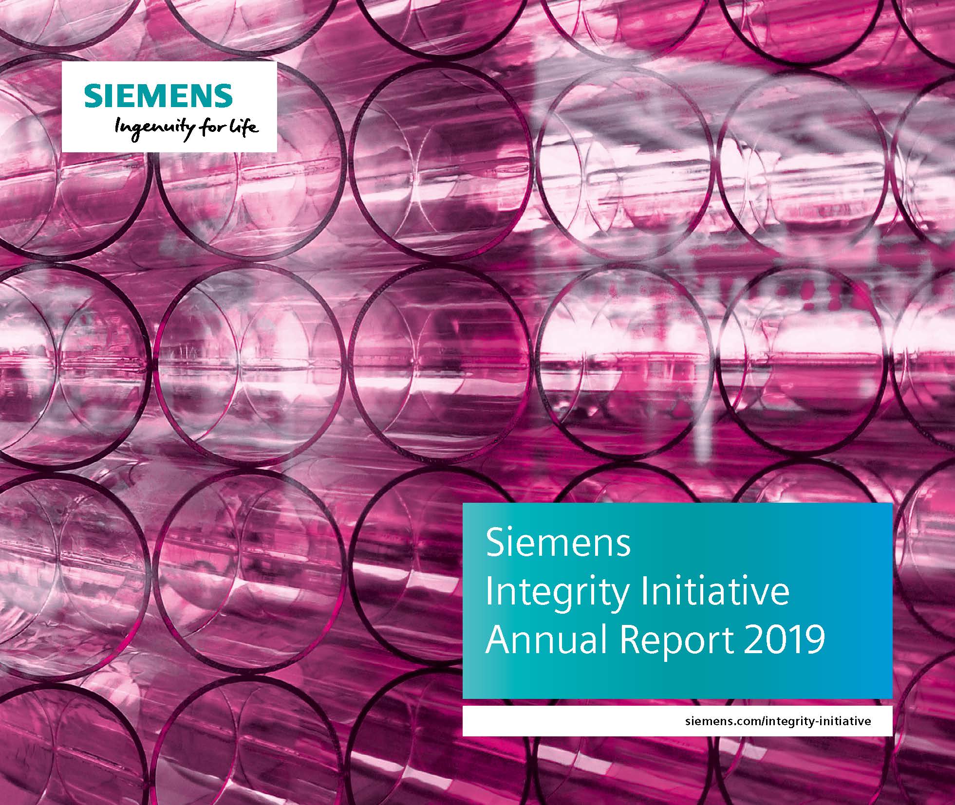 Siemens Integrity Initiative Annual Report 2019