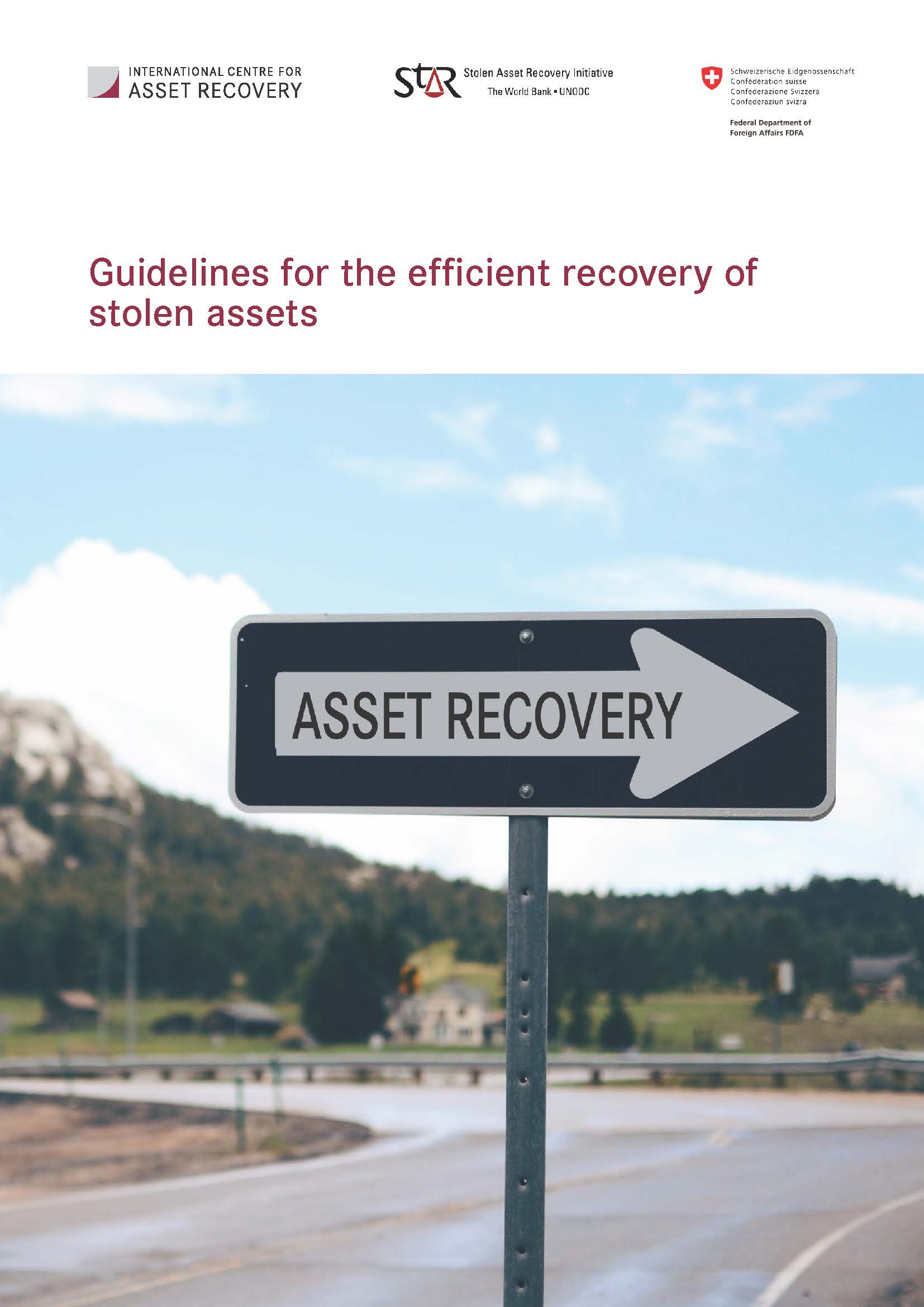 Cover of Asset Recovery Guidelines