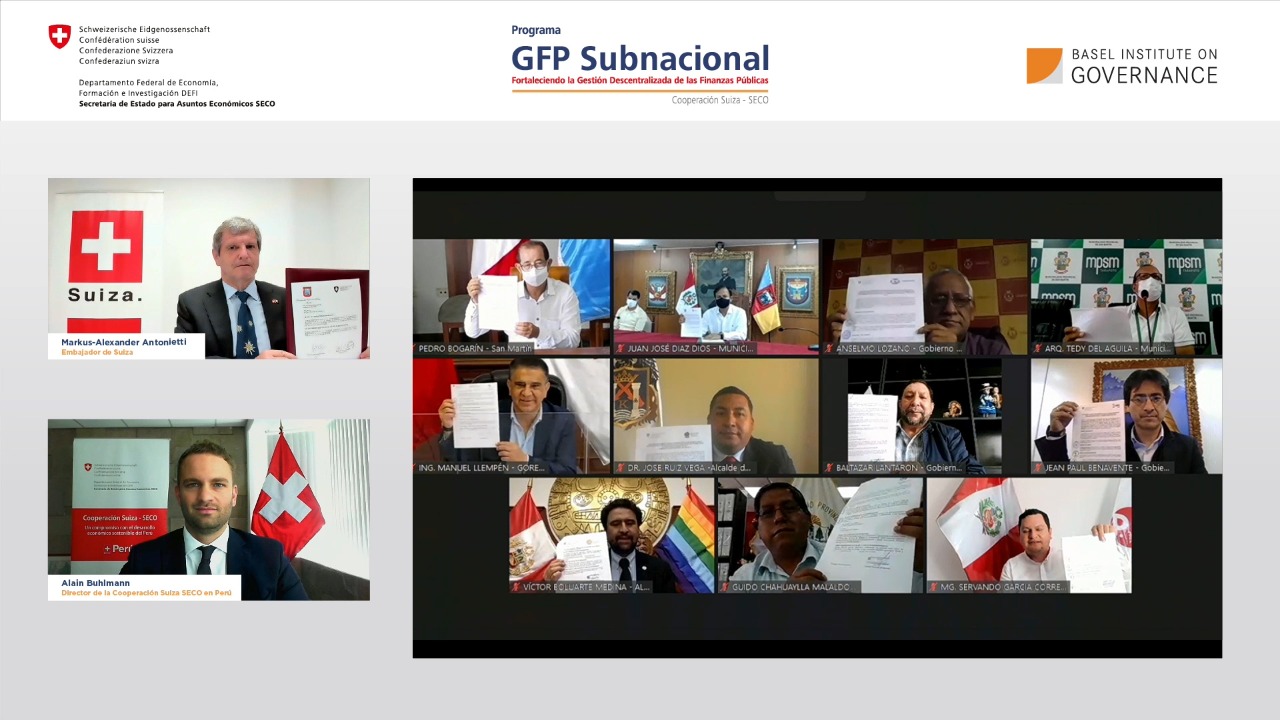 Launch of 2nd phase of Peru PFM programme