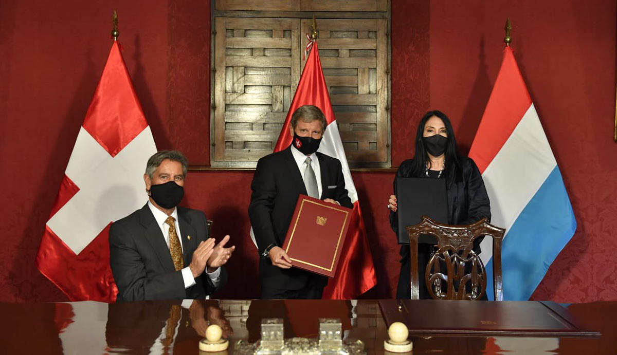The signing of the tripartite agreement on 16 December 2020