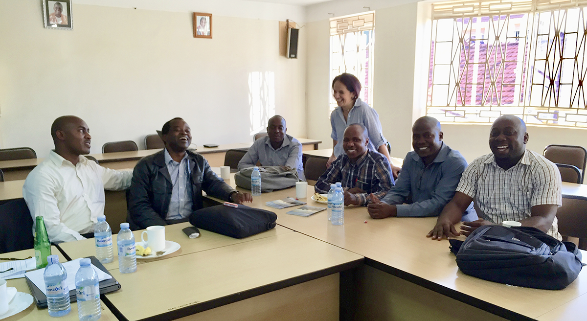 Basel Institute field research team under the East Africa Research Fund project