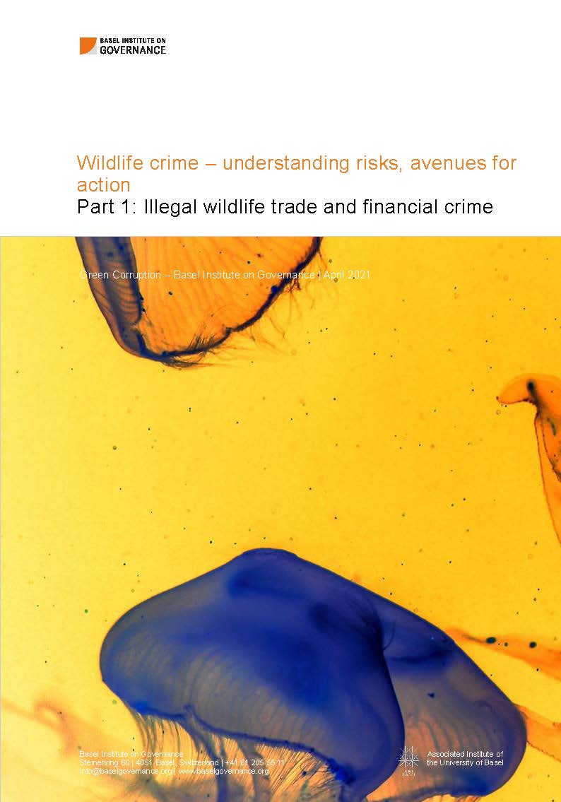 Cover page of wildlife crime series