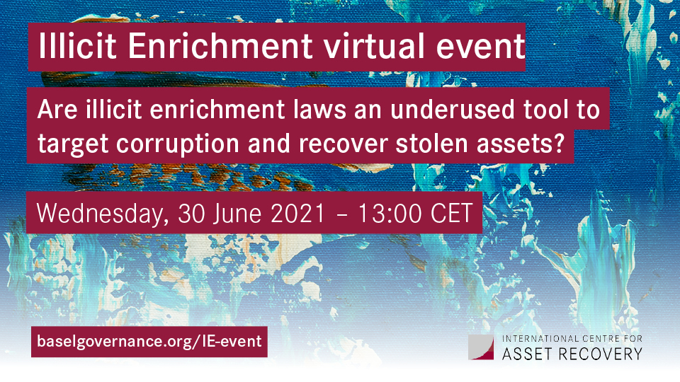 Illicit enrichment virtual event